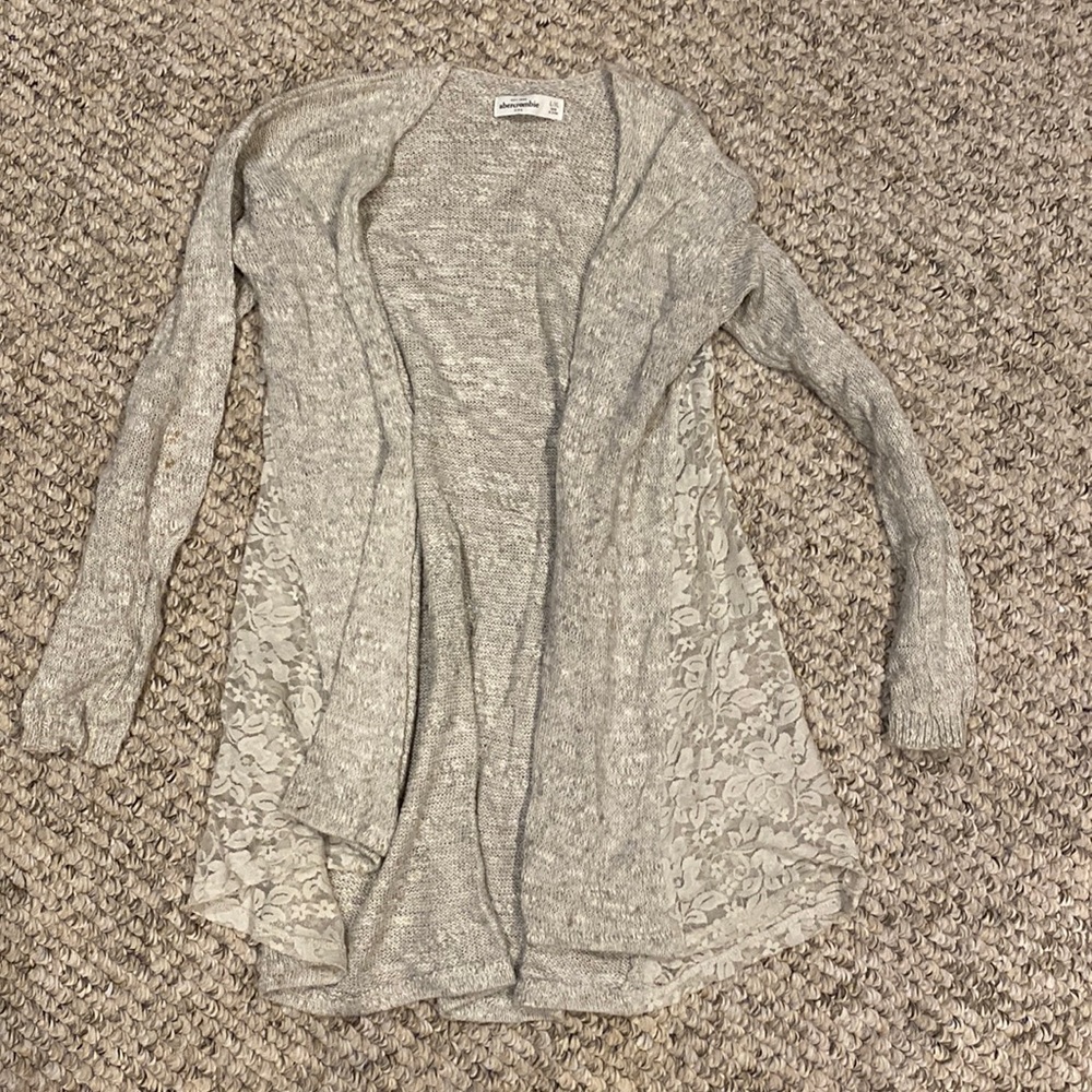 Knit & Lace Cardigan